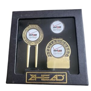 Verizon Heritage Golf Set with Gold Accents